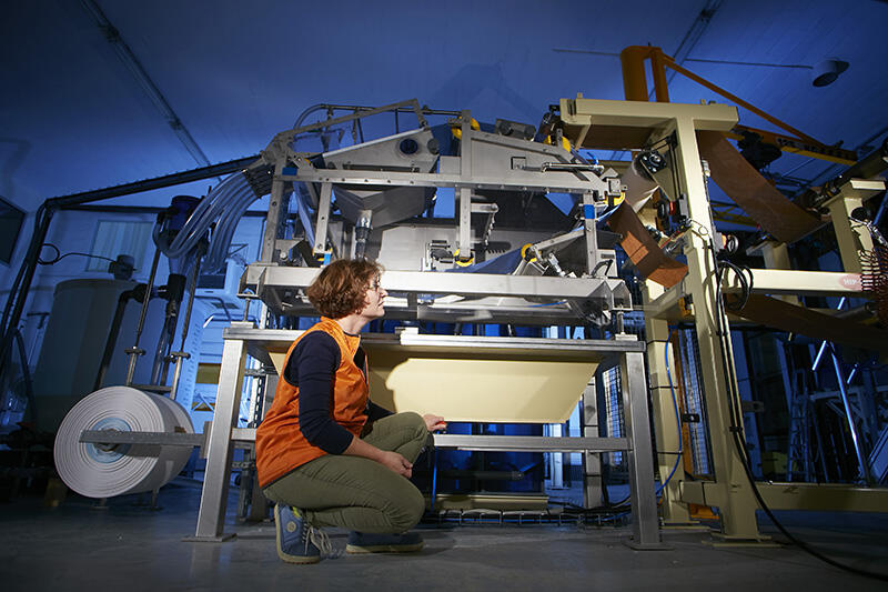 Pilote de lamination humide Pilote de lamination humide